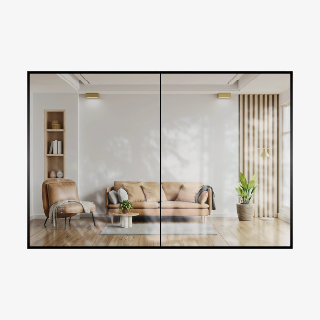 Nexo Aluminium Cor Vision Patio Door — 2 Pane