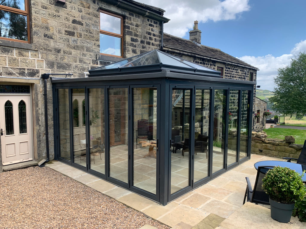 Nexo Aluminium Bifold Door — 4 Panel