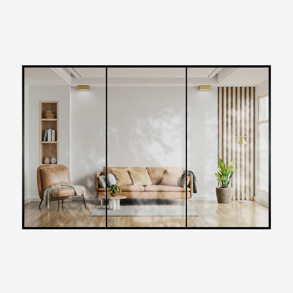Nexo Aluminium Cor Vision Patio Door — 3 Pane
