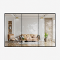 Nexo Aluminium Cor Vision Patio Door — 3 Pane
