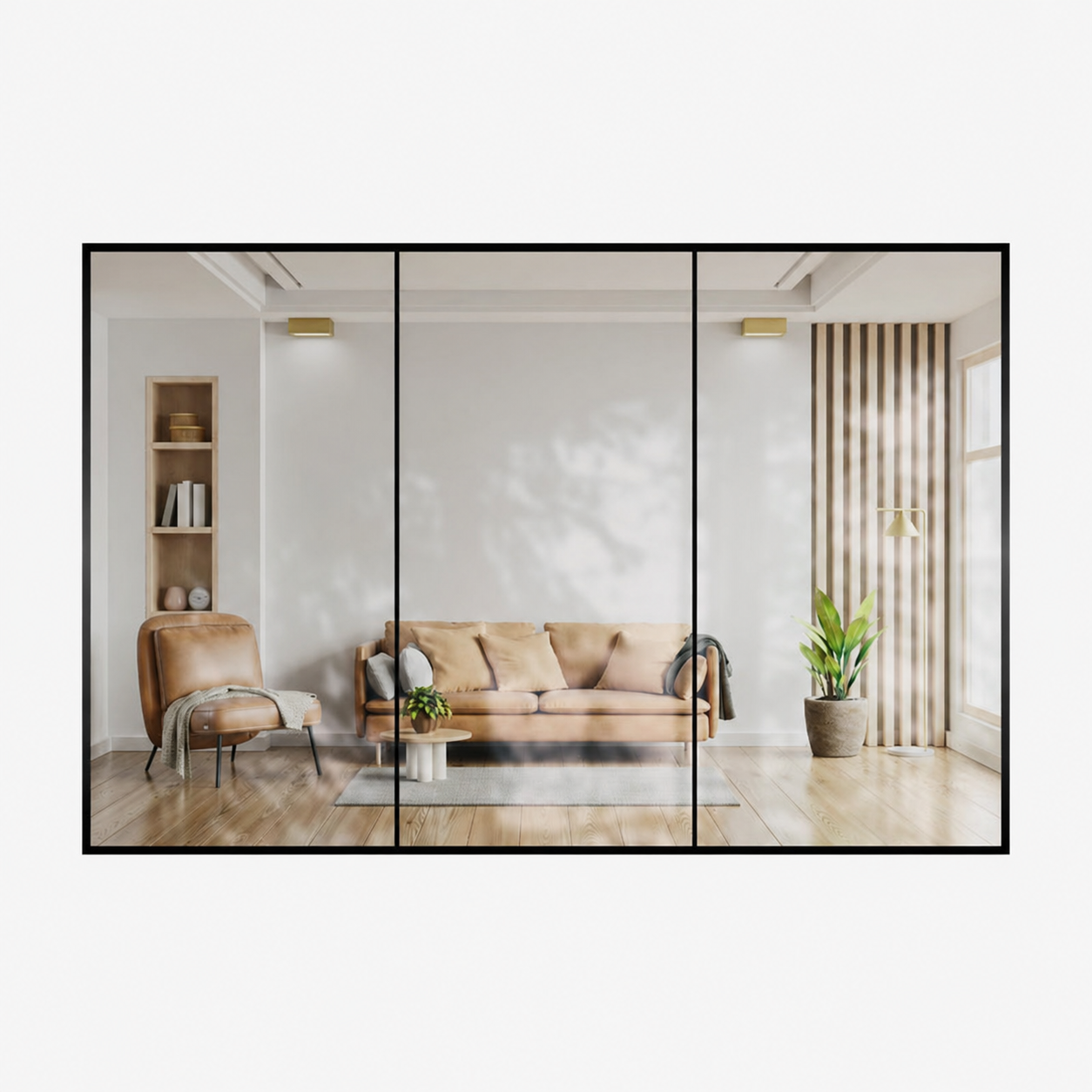 Nexo Aluminium Cor Vision Patio Door — 3 Pane