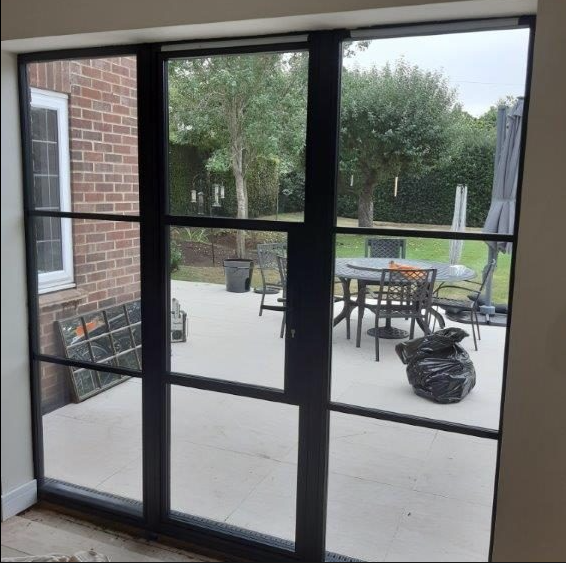 Nexo Steel-Look Heritage Aluminium Single Door