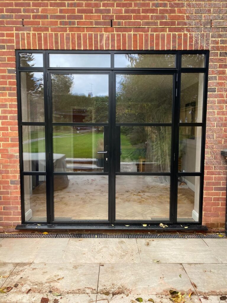 Nexo Steel-Look Heritage Aluminium French Doors