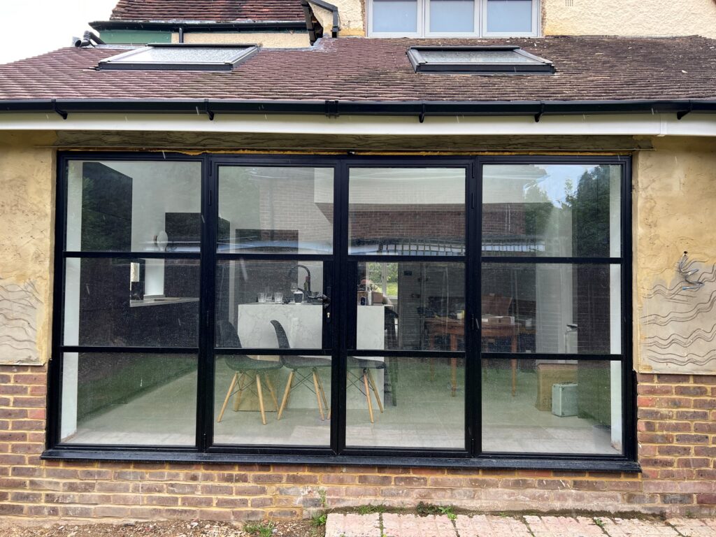 Nexo Steel-Look Heritage Aluminium French Doors