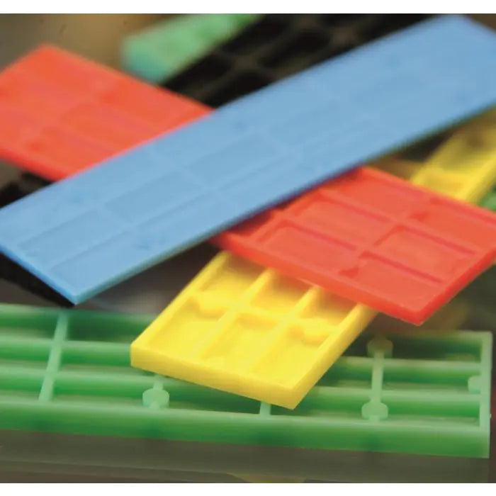 Mixed Colour 24mm Window Glazing Packers — Pack of 100